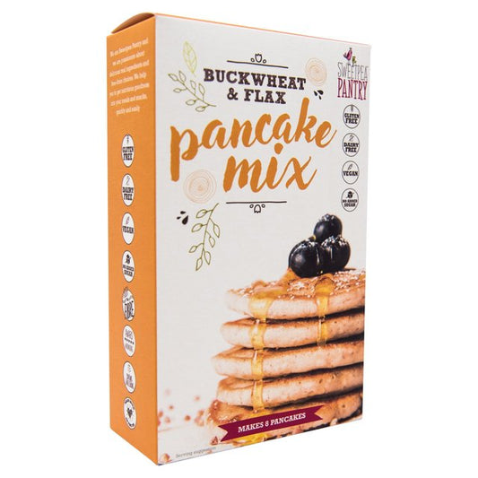 Sweetpea Pantry Gluten Free Pancake Mix with Buckwheat, Flax & Quinoa Sugar & Home Baking M&S Title  