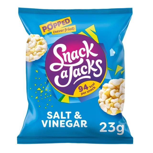 Snack a Jacks Salt & Vinegar Rice Cakes Food Cupboard M&S Default Title  