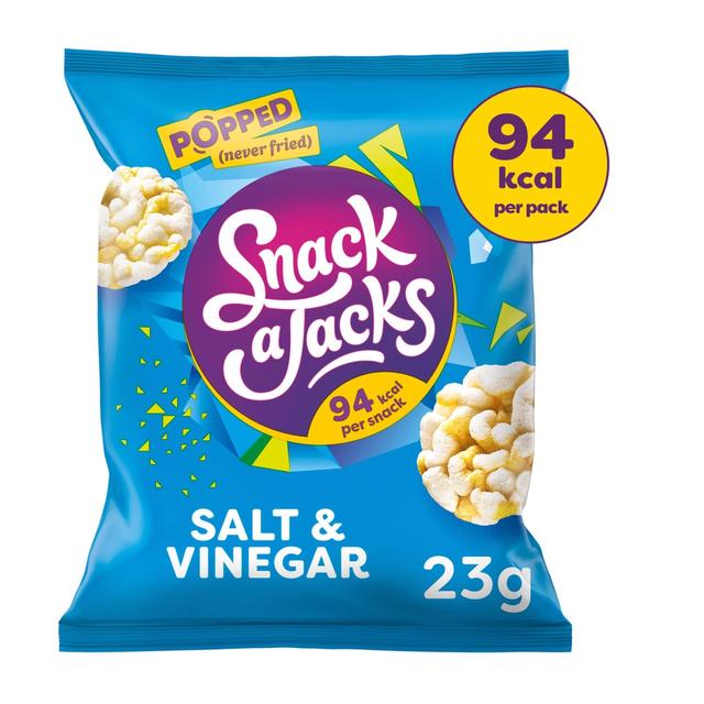 Snack a Jacks Salt & Vinegar Rice Cakes Food Cupboard M&S   