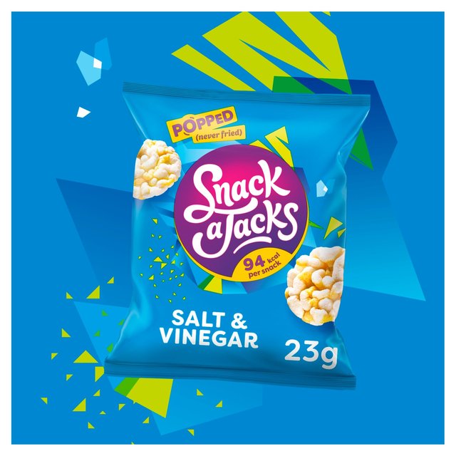 Snack a Jacks Salt & Vinegar Rice Cakes Food Cupboard M&S   