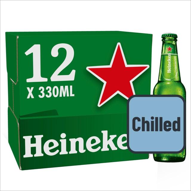 Heineken Lager Beer Bottles Chilled to Your Door