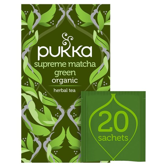 Pukka Herbs Supreme Green Matcha Tea Bags