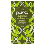 Pukka Herbs Supreme Green Matcha Tea Bags Food Cupboard M&S   