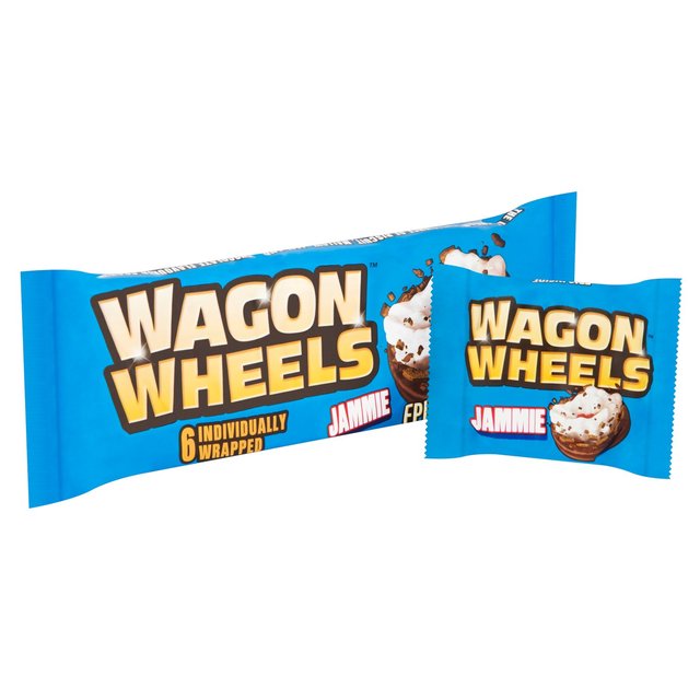 Wagon Wheels Jammie 6 Pack Food Cupboard M&S   