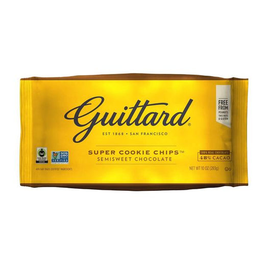 Guittard Super Cookie Milk Chocolate Baking Chips 48% Sugar & Home Baking M&S Title  