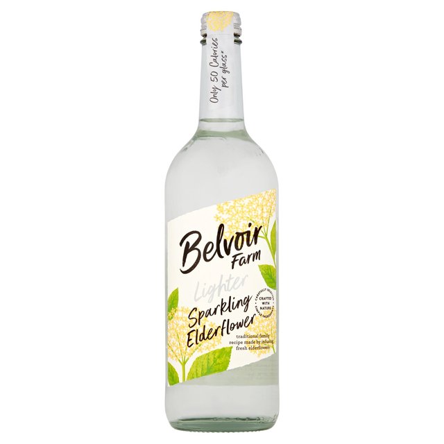 Belvoir Elderflower Presse Light Adult Soft Drinks & Mixers M&S   