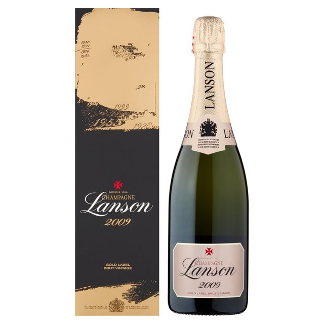 Lanson Gold Label Champagne Vintage 2009 Wine & Champagne M&S   