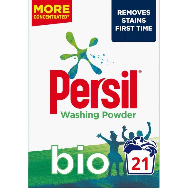 Persil Bio stain Fabric Cleaning Washing Powder 21 Wash Accessories & Cleaning M&S Default Title  