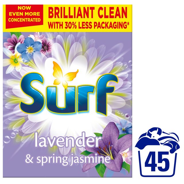 Surf Laundry Powder Lavender 45 Wash