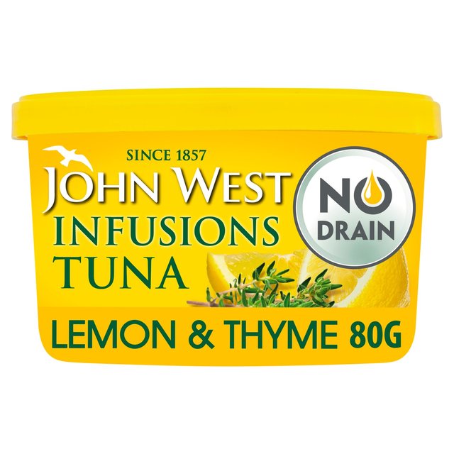 John West Tuna Infusions With Lemon & Thyme Food Cupboard M&S Default Title  