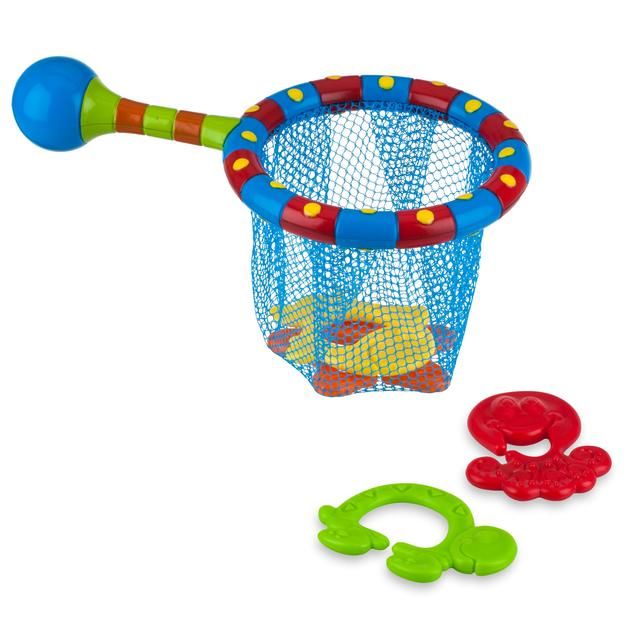 Nuby Bath 'n' Catch Fishing Net Catcher, 18mths+