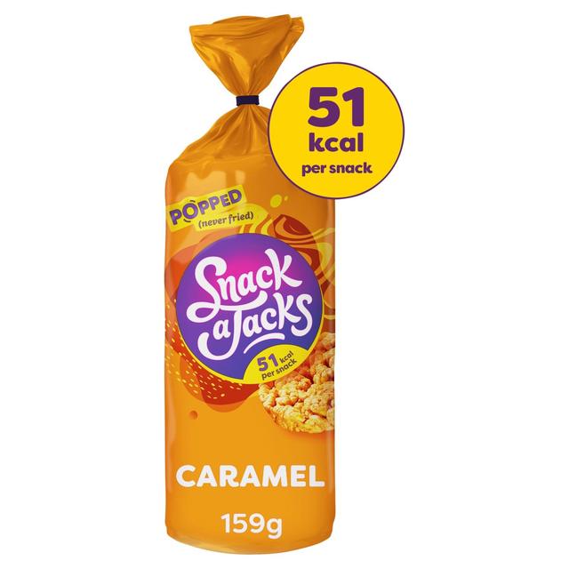 Snack a Jacks Jumbo Caramel Rice Cakes