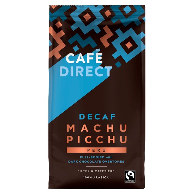 Cafedirect Fairtrade Decaf Machu Picchu Ground Coffee