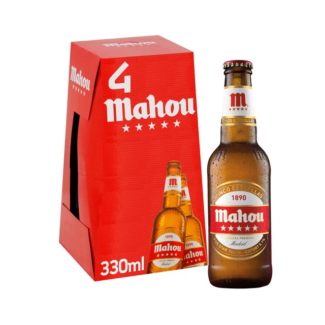 Mahou Cinco Estrella Lager Beer