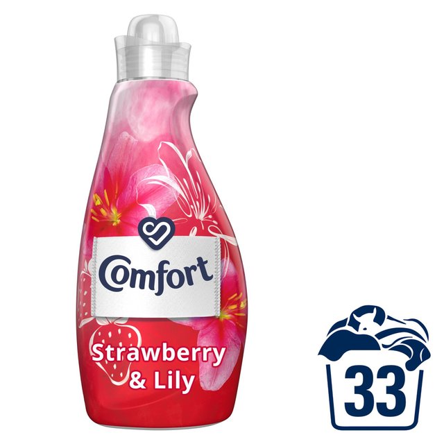 Comfort Fabric Conditioner Strawberry & Lily 33 Wash Laundry M&S Title  