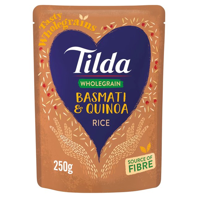 Tilda Steamed Wholegrain Basmati & Quinoa