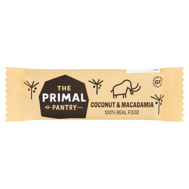 The Primal Pantry Coconut & Macadamia Real Food Fruit & Nut Bar GOODS M&S Default Title  