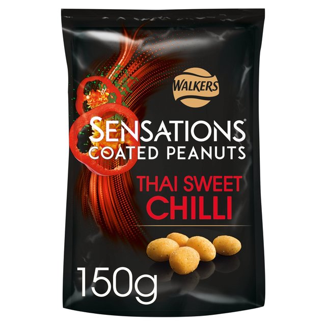 Sensations Thai Sweet Chilli Coated Sharing Peanuts Crisps, Nuts & Snacking Fruit M&S Default Title  