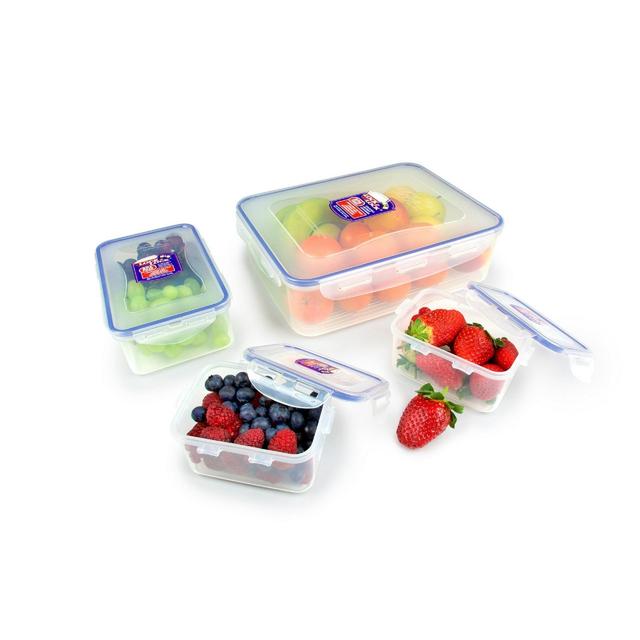 Lock & Lock Air Tight Rectangular Container Set Tableware & Kitchen Accessories M&S   