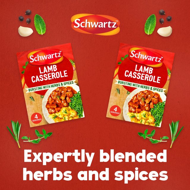 Schwartz Classic Lamb Casserole Recipe Mix Cooking Ingredients & Oils M&S   