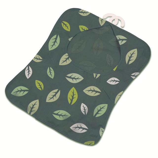 Addis Dark Green Printed Clothes Peg Bag