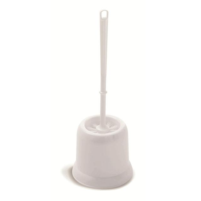 Addis Round Open Toilet Brush Set, White General Household M&S   