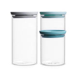 Brabantia Glass Jar Set Tableware & Kitchen Accessories M&S Default Title  