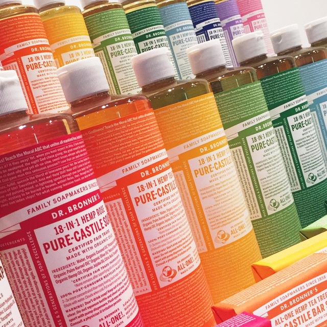 Dr. Bronner's Almond Organic Multi-Purpose Castile Liquid Soap Make Up & Beauty Accessories M&S   