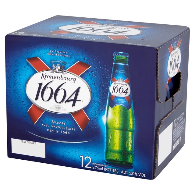 Kronenbourg 1664 Lager Beer Bottles Beer & Cider M&S   