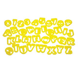 Lets Make Alpha Numeric Cutters & Tub 26 Letters Sugar & Home Baking M&S   