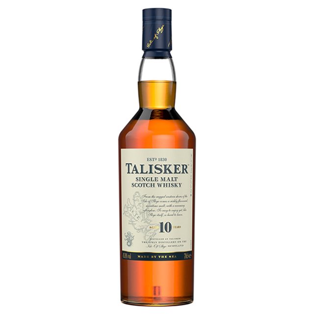 Talisker 10 Year Old Single Malt Scotch Whisky Liqueurs and Spirits M&S Default Title  