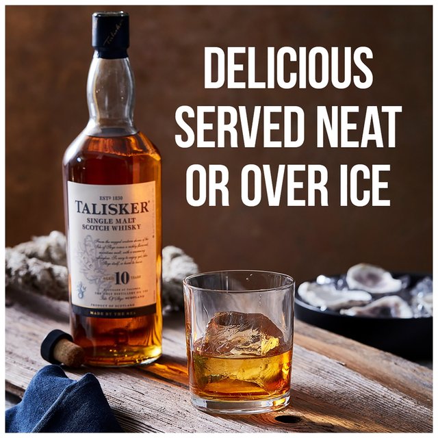 Talisker 10 Year Old Single Malt Scotch Whisky Liqueurs and Spirits M&S   