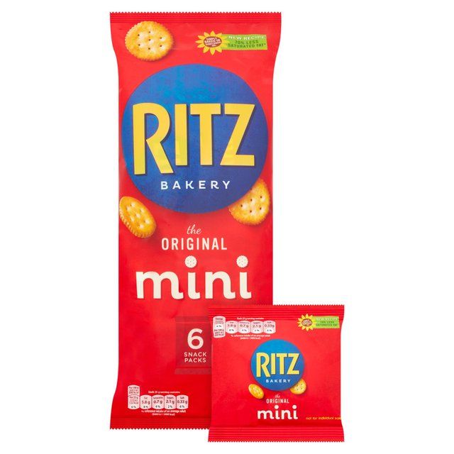 Ritz Original Mini Crackers Multipack   6 x 25g