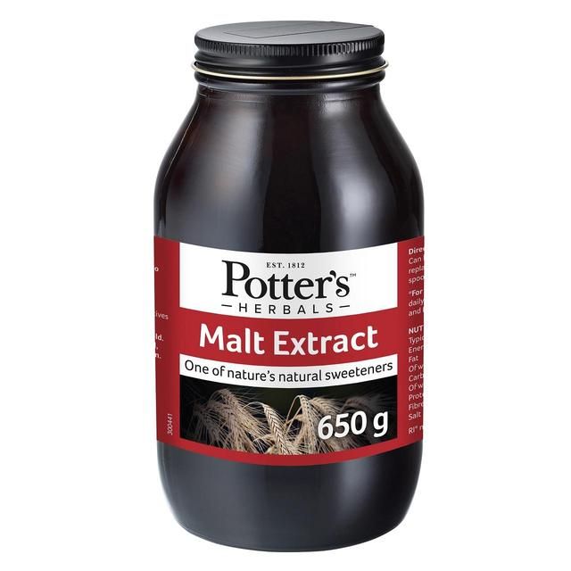 Potters Herbals Malt Extract Natural Sweetener Liquid