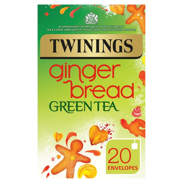 Twinings Ginger Bread Green Tea, 20 Tea Bags Tea M&S Default Title  