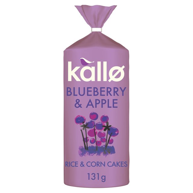 Kallo Blueberry & Vanilla Rice & Corn Cakes Food Cupboard M&S Default Title  