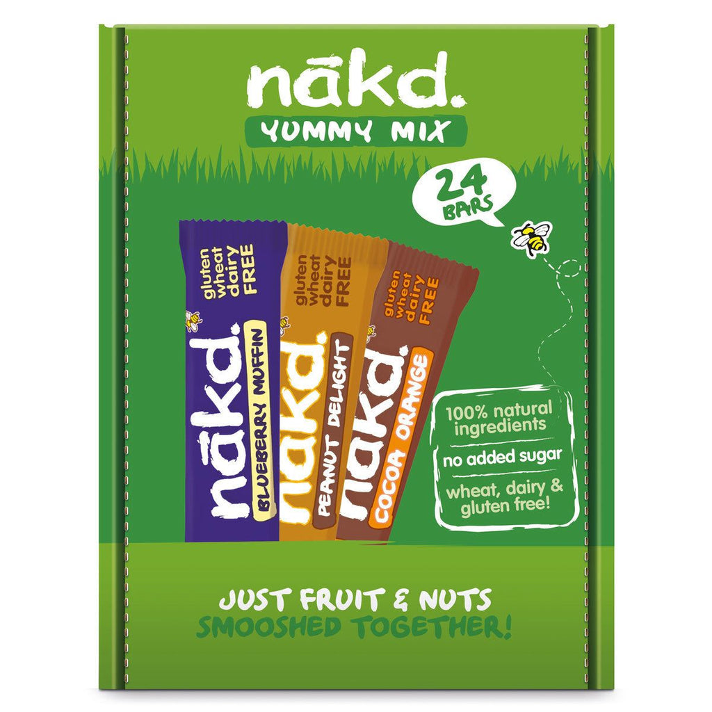 Nakd Yummy Mix Bars, 24 x 35g