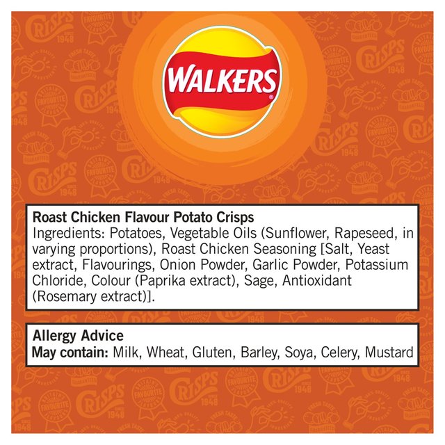 Walkers Roast Chicken Multipack Crisps GOODS M&S   