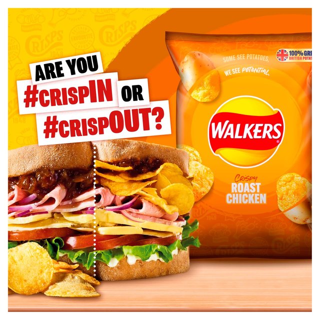 Walkers Roast Chicken Multipack Crisps GOODS M&S   