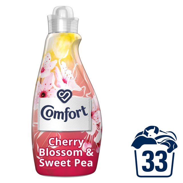 Comfort Fabric Conditioner Cherry Blossom & Sweet Pea 33 Wash