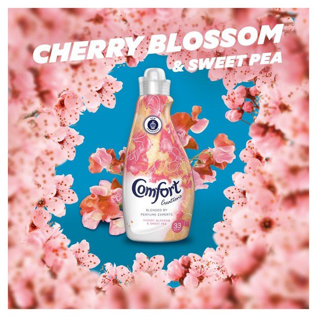 Comfort Fabric Conditioner Cherry Blossom & Sweet Pea 33 Wash