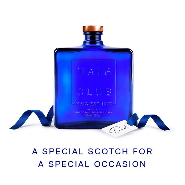 Haig Club Whisky BEER, WINE & SPIRITS M&S   