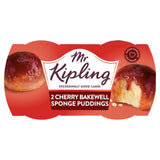 Mr Kipling Cherry Bakewell Sponge Puddings Sugar & Home Baking M&S   