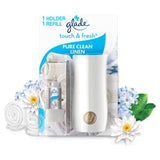 Glade Touch & Fresh Holder & Refill Clean Linen Air Freshener Miscellaneous M&S   