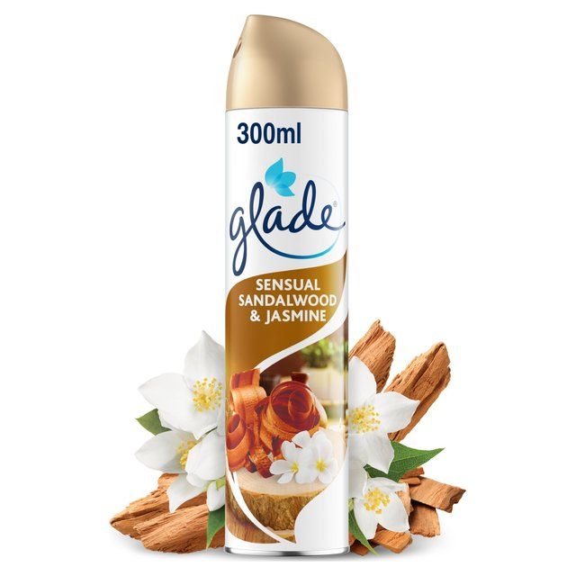 Glade Aerosol Sandalwood & Jasmine Air Freshener