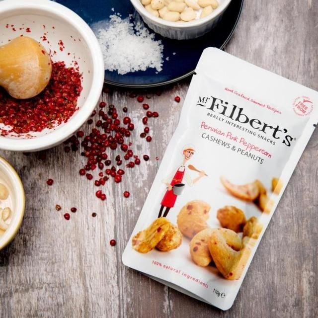 Mr Filbert's Peruvian Pink Peppercorn Cashews & Peanuts