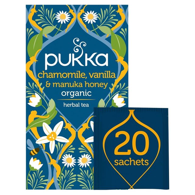 Pukka Chamomile, Vanilla & Manuka Honey Teabags Food Cupboard M&S Default Title  