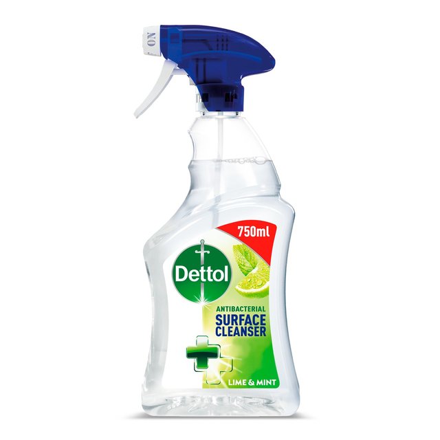 Dettol Antibacterial Disinfectant Surface Cleaning Spray Lime and Mint Accessories & Cleaning M&S   