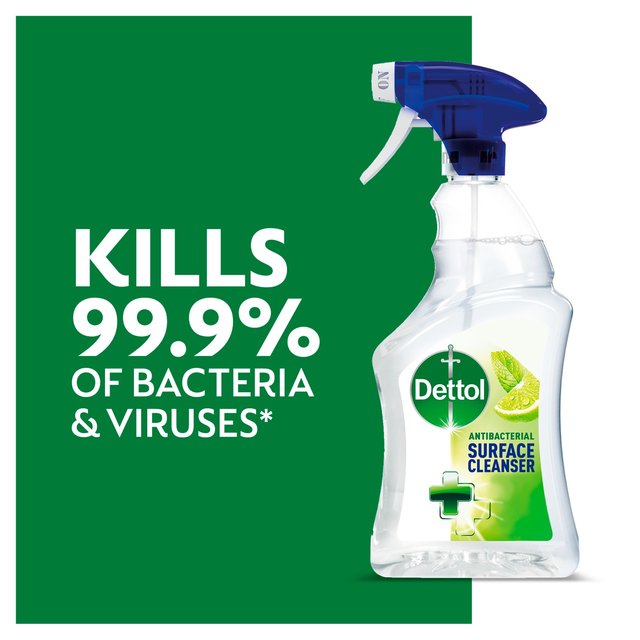 Dettol Antibacterial Disinfectant Surface Cleaning Spray Lime and Mint Accessories & Cleaning M&S   