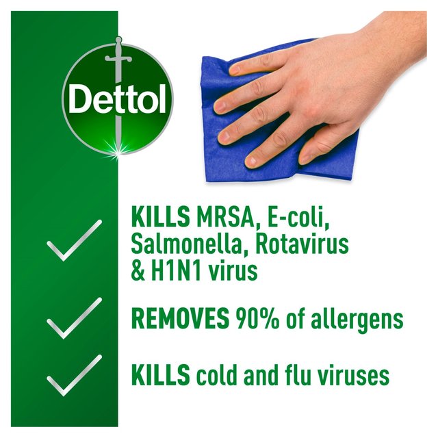 Dettol Antibacterial Disinfectant Surface Cleaning Spray Lime and Mint Accessories & Cleaning M&S   